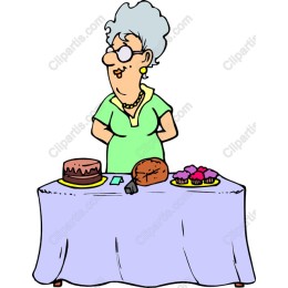 Charming Bakery Lady