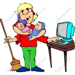 Multitasking Mother