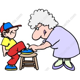 Grandmother and Child Love