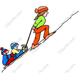 Winter Sledding Adventure