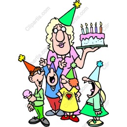 Colorful Birthday Party Celebration