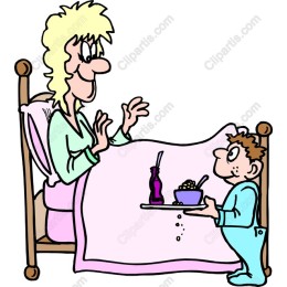 Caring Breakfast in Bed