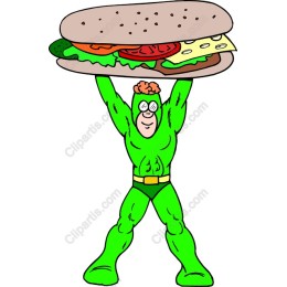 Superhero Sandwich