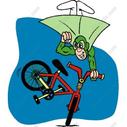 Dynamic Monkey Wheelie