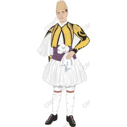 Greek Evzone Traditional Attire