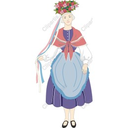 Traditional Folk Woman