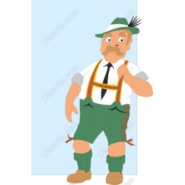 Bavarian Festive Character