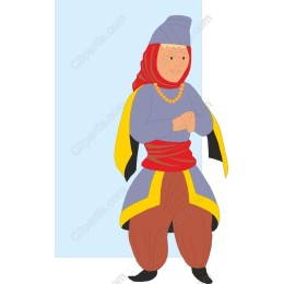 Traditional Ethnic Character