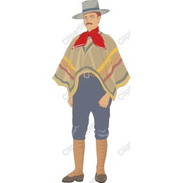 Classic Poncho Man