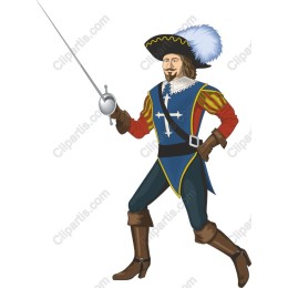 Musketeer with Sword
