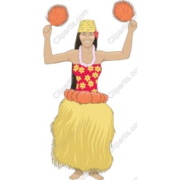 Joyful Hula Dancer