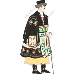 Traditional Gentleman in Elegant Attire