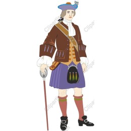 Elegant Historical Gentleman