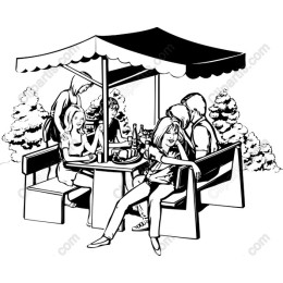 Joyful Outdoor Picnic