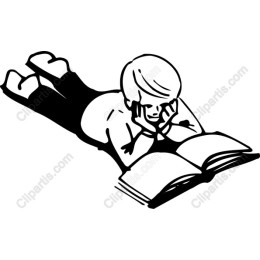 Charming Child Reading