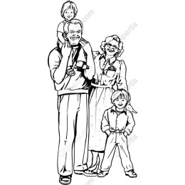 Cheerful Family Bond