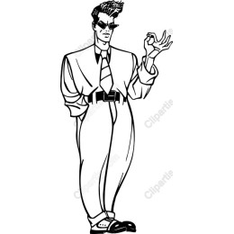 Stylish Confident Character
