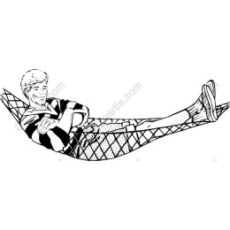 Relaxing in the Hammock