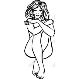 Stylized Female Figure