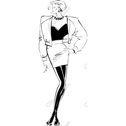 Elegant Fashion Woman