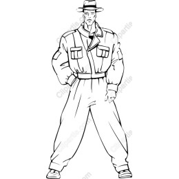 Confident Male Figure