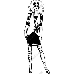 Chic Fashion of a Stylish Woman