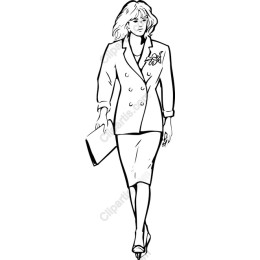 Elegant Business Woman