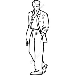 Fashionable Male