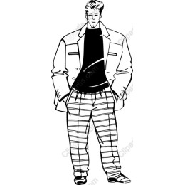 Stylish Male Figure
