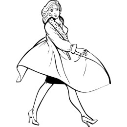 Chic Elegance: Stylish Woman
