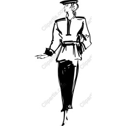 Chic Hand-Drawn Fashion