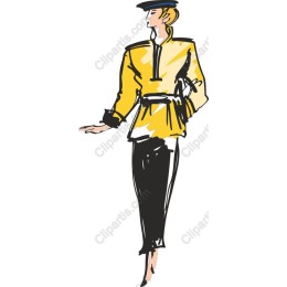 Chic Yellow Ensemble Fashion