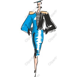 Elegant Fashion Model