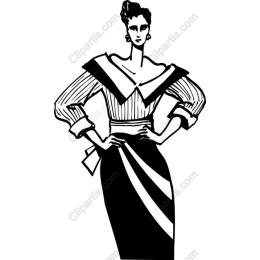 Chic Fashionable Woman