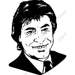 Charismatic Black and White Portrait
