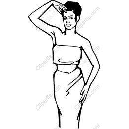 Retro Fashion Model