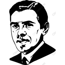 Elegant Black and White Portrait