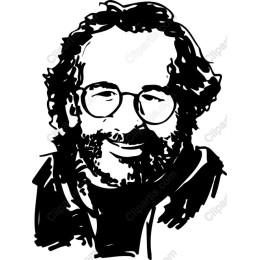Charming Black and White Portrait