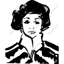 Elegant Vintage Female