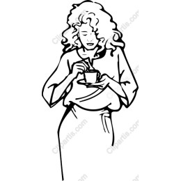 Elegant Coffee Moment