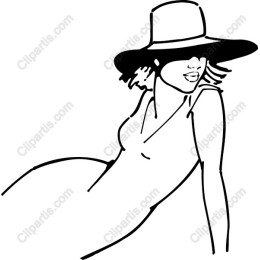 Stylish Woman in a Hat
