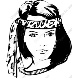 Chic Headband Woman
