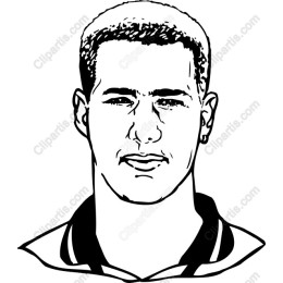 Dynamic Male Athlete Portrait