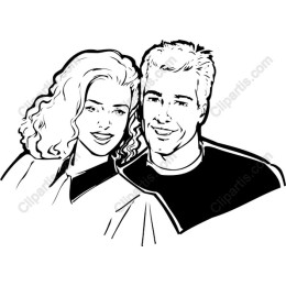 Stylish Joyful Couple
