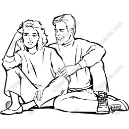 Couples Embrace