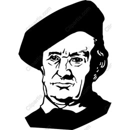 Classic Portrait of a Historical Figure