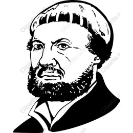 Monochrome Historical Figure