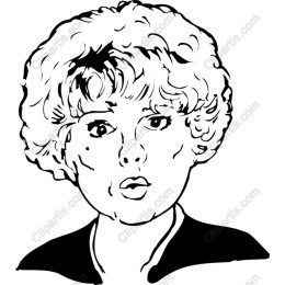 Vintage Woman Portrait
