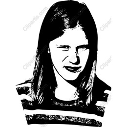 Expressive Black-and-White Portrait