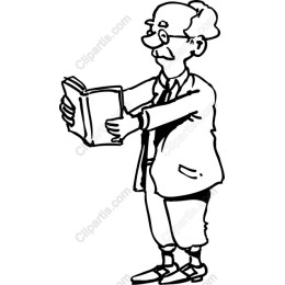 Scholarly Gentleman Reading